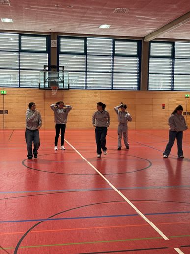 Hip-Hop-Auftritt Klasse 10 M